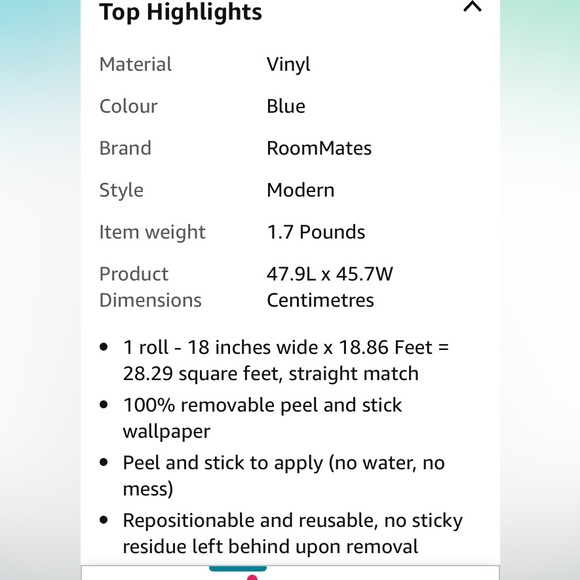 Perl and stick wallpaper - Picture 5 of 5